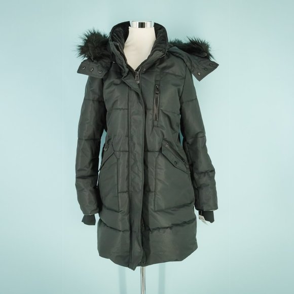 women's zeroxposur gretchen hooded quilted puffer jacket